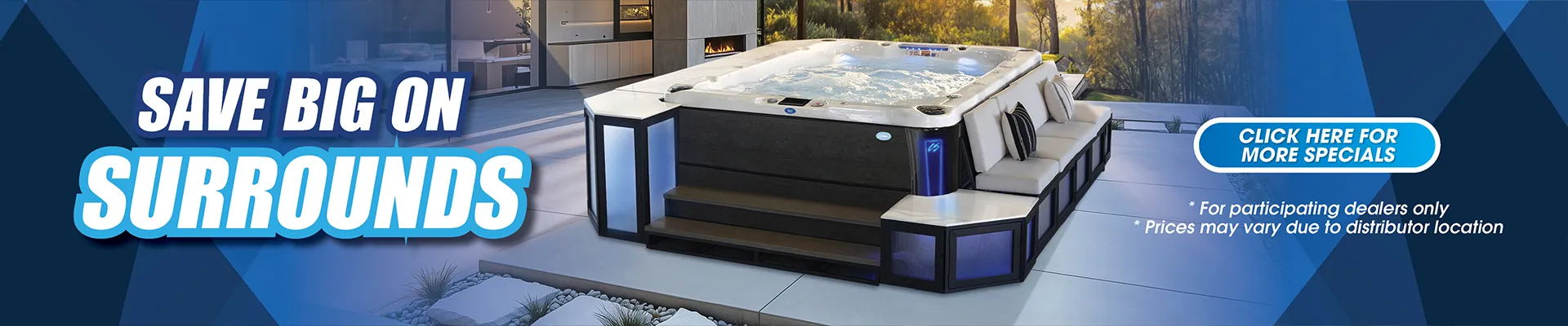 Calspas hot tub being used in a family setting - Evanston
