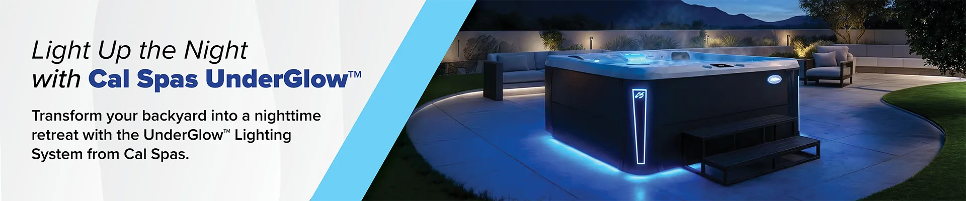 Calspas hot tub being used in a family setting - Evanston